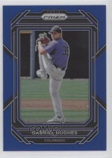 2023 Panini Prizm Blue Prizm 131/149 Gabriel Hughes #152 0s2m
