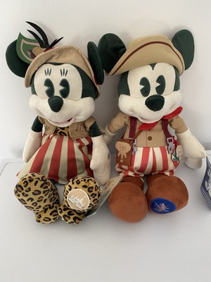 DISNEY STORE - MICKEY & MINNIE HAUPTATTRAKTIONEN Plüsch - JUNGLE CRUISE NEU MIT ETIKETT