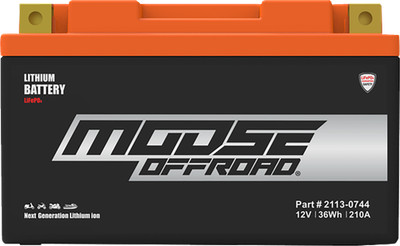 Moose Offroad 2113-0744 LiFePO4 Lithium Battery HUT9B-FP 2012-2014 Ducati 1199