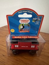 Thomas  Friends Wooden Railway New In Box 2004 Sodor Line Caboose