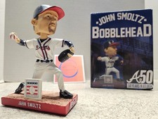 John Smoltz Atlanta Braves MLB 2015 SGA Bobblehead NIB HOF