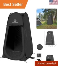 Versatile Portable Shower Tent with Carry Bag - Ideal for Camping & Festivals