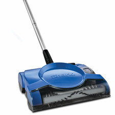 Rechargeable Floor Sweeper, Motorized Brushroll, Compact Swivel Design, Easy-Emp