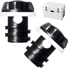 2 Pack YETI Cooler Drain Plug Replacement Accessories, Compatible with Tundra, T