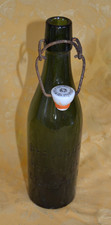 Alte Bierflasche  mit Pr&auml;gung "Brauhaus Hofm&uuml;hl Eichst&auml;tt" B&uuml;gelverschlu&szlig;