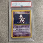 Pokémon TCG 1999 Base Set Mewtwo Holo Rare 10/102 PSA 8 The Pokémon Company