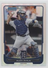 2012 Bowman Chrome Refractor Alex Avila #85 0o6v