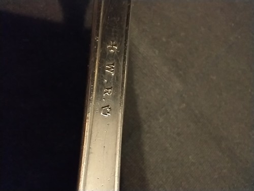 William Rogers 11” Ladle With Ornate Carnations Dated January 14, 1908 (2D3) - Picture 4 of 6