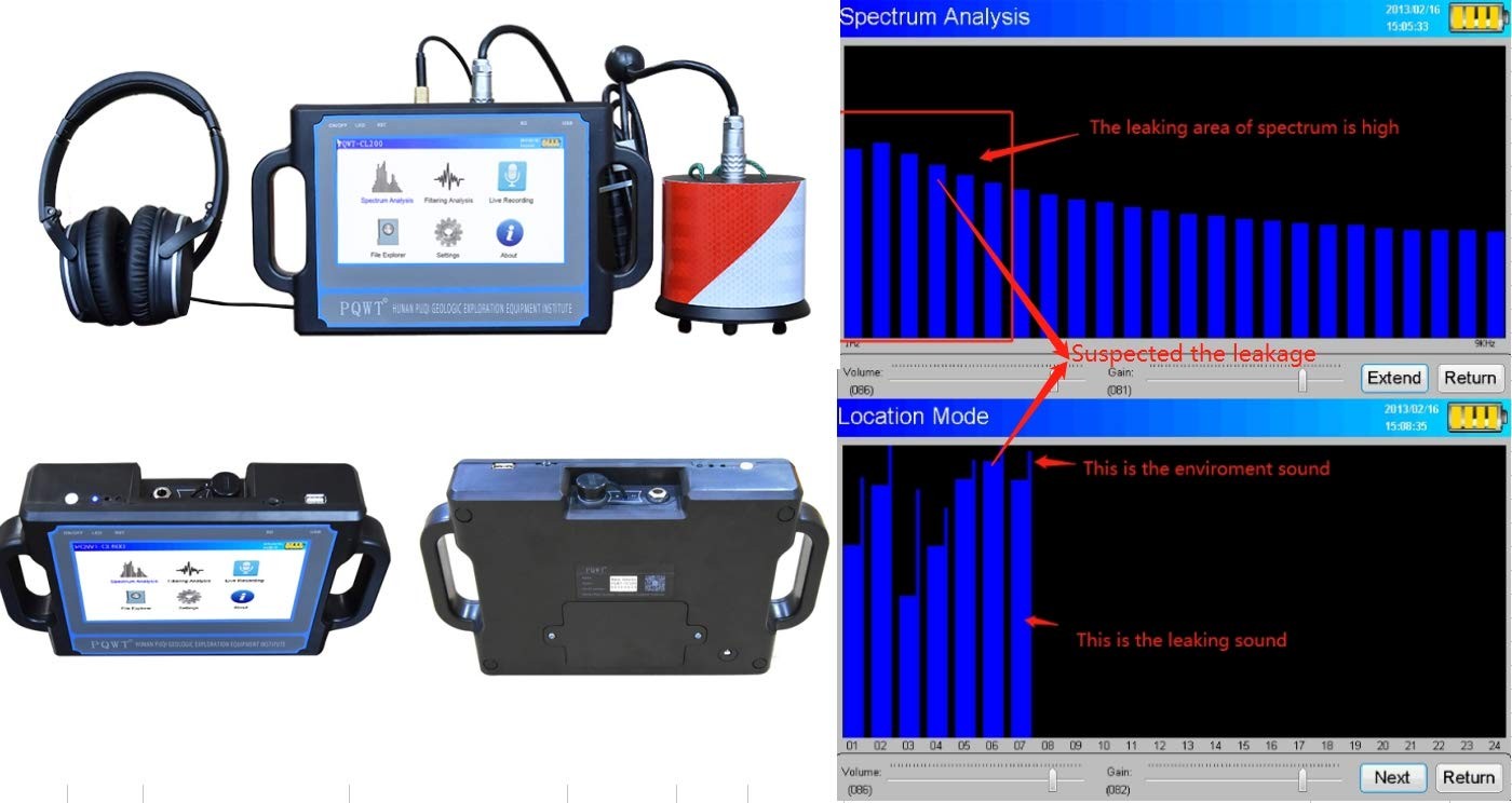 Electronic Testing Equipment for 2m Underground Pipe Locator