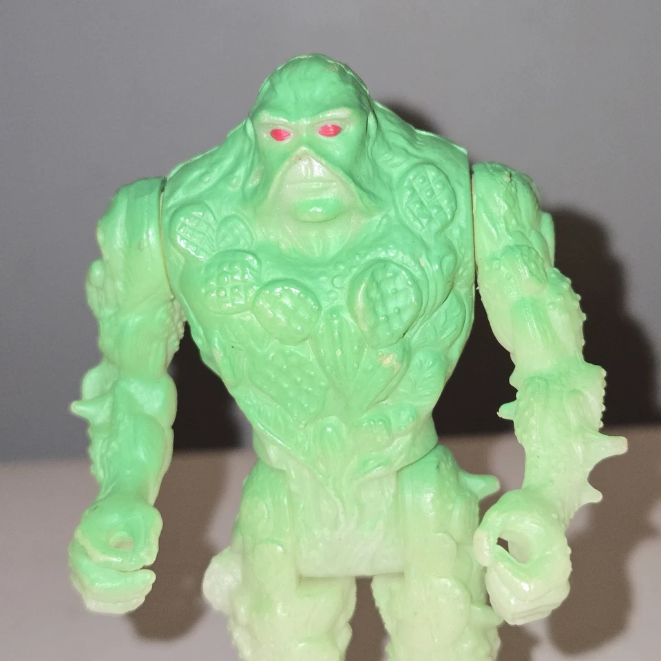 Swamp Thing Kenner 1990 Glow in the Dark Action Figure DC Comics Loose WORKS - Image 2 of 4