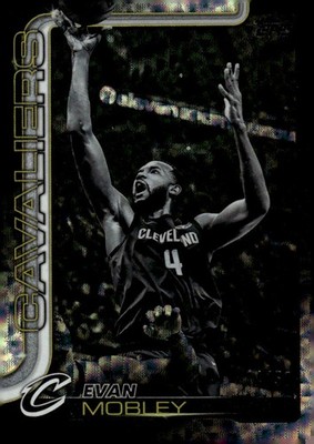 2025-26 Topps Flash Drop Black Foil #82 Evan Mobley 44/50