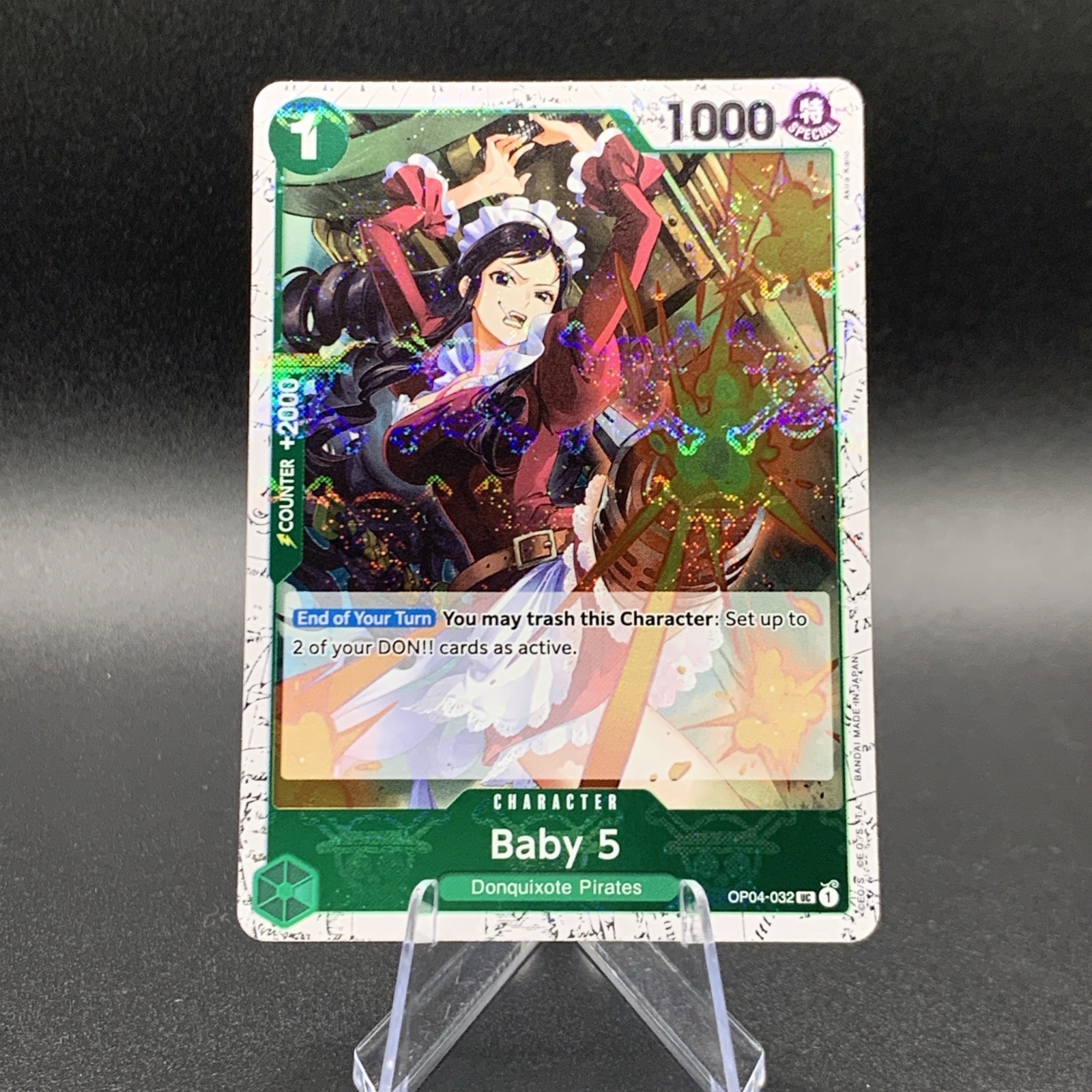 Baby 5 Jolly Roger Foil Premium Booster - The Best - One Piece #OP04-032