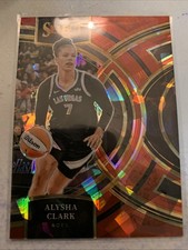 2024 Panini Select WNBA - Premier Level Alysha Clark #102 Red Ice Prizm
