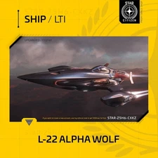 Star Citizen - KRUGER L-22 ALPHA WOLF - LTI - CCU'd - (Lifetime Insurance)