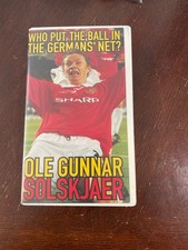 Who Put The Ball In The Germans Net Ole Gunnar Solskjaer Manchester United - VHS