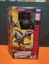Transformers Dinobot Action Figure War for Cybertron Kingdom Voyager Class