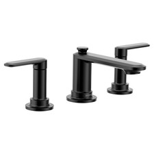 Moen Greenfield Matte Black TwoHandle Widespread Bathroom Sink Faucet