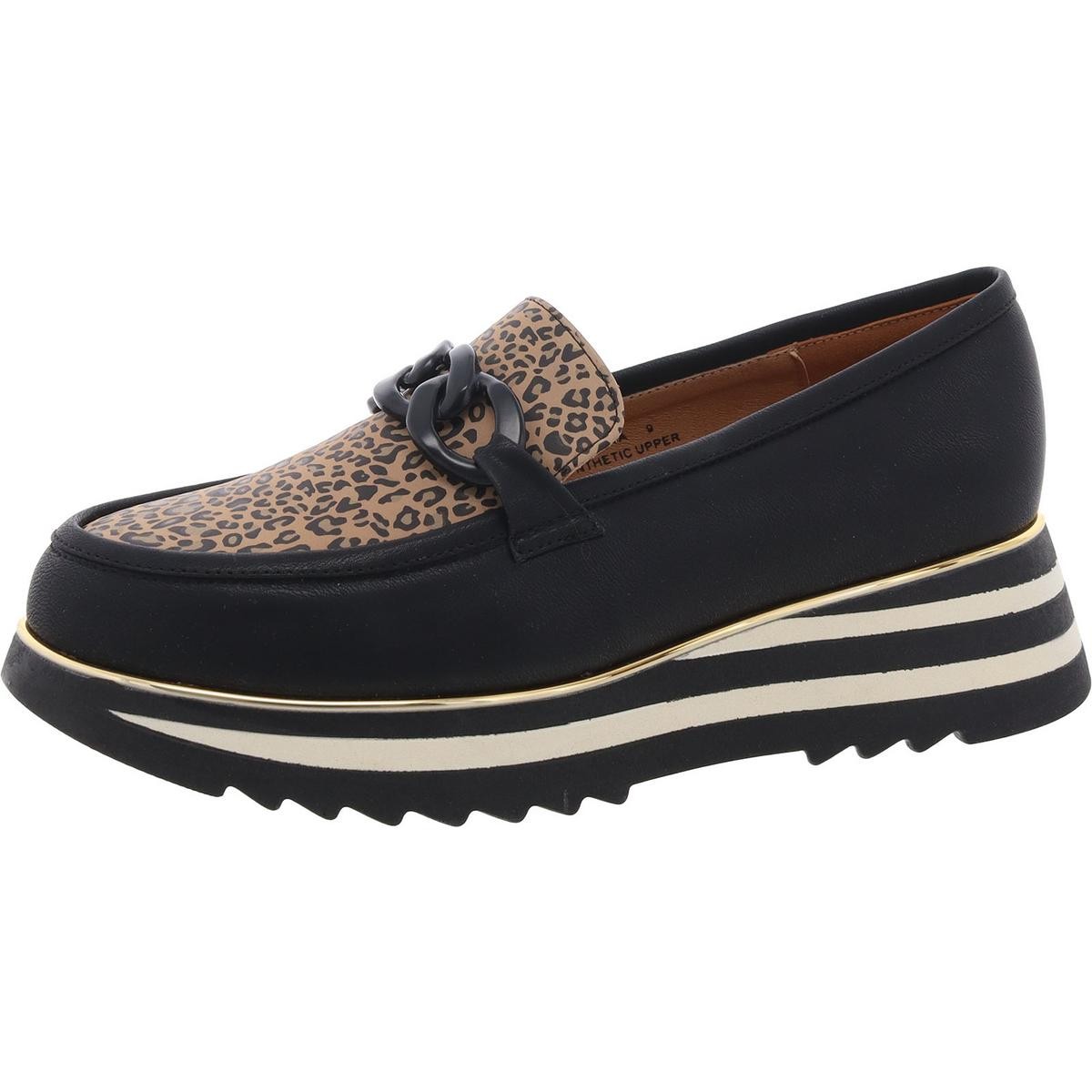 Хороший выбор Женских лоферов GENEVA черного цвета без шнуровки 9 Medium (B,M) BHFO 5502