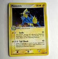 Pokemon TCG Manectric 7/106 EX Emerald 2005 80 HP Holo Rare Stage 1 Eng on eBay