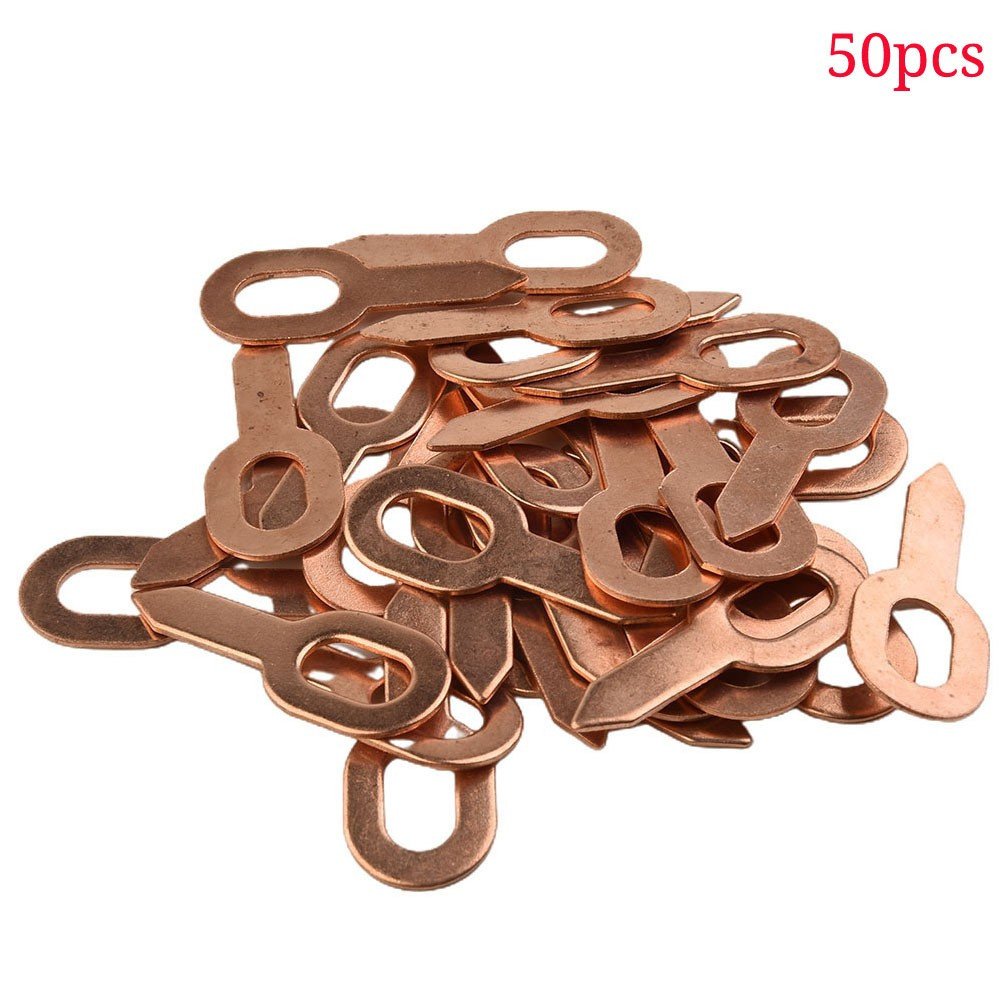 50x Dent Puller Rings For Spot Welding Welder Car Body Panel Pulling Washer Tool