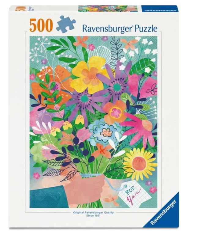 RAVENSBURGER 500 PIECE PUZZLE FLOWERS FOR YOU 2026 *PRE ORDER* CHECK OTHER 2026!