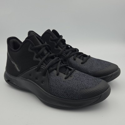 Nike Air Versitile III Mens Sz 9.5 Black Green Basketball Shoes (AO4430-002) NEW