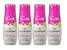 SodaStream Bubly Burst Watermelon Lime Drink Mix (440ml, Pack of 4)
