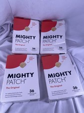 4 X 36 Mighty Patch Original from Hero Cosmetics 36 Count Total Exp 03/27