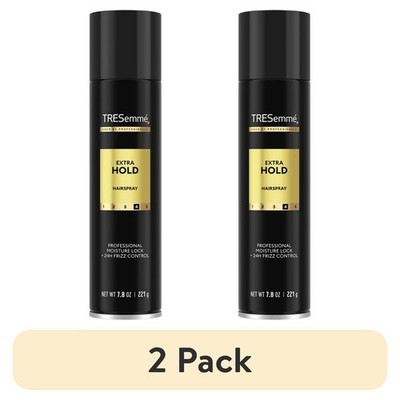 (2 pack) Tresemme Extra Hold Hairspray for 24-Hour Frizz Control, 7.8 oz