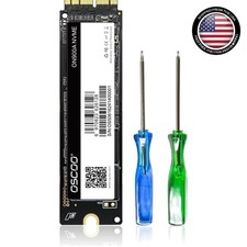 High-Speed 512GB NVMe SSD for MacBook - Backward Compatible & Easy Install