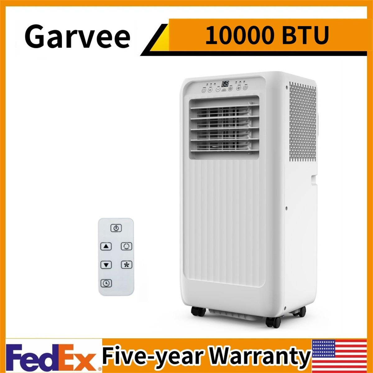 😸10000 BTU Portable Air Conditioner AC Unit with Remote Control