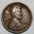 1909 VDB Lincoln Wheat Cent Penny 1c Very Good with full wheat ears