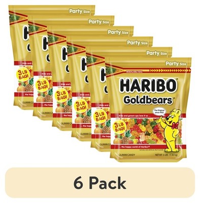 GoldBears Original Gummi Bears Assorted Fruit Flavor Candy Gummies Snacking 3Lb 