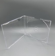 15 PCS NEW 7.2MM EUROPEAN MAXI SLIM SINGLE CD JEWEL CASE "J" CARD, PSC17