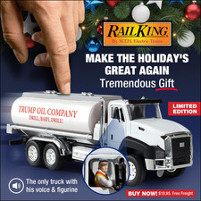 President Donald Trump "Drill Baby Drill" Tanker Truck MAGA