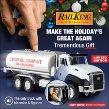 President Donald Trump "Drill Baby Drill" Tanker Truck MAGA