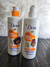 Dove Kids Hair Love Collection Shampoo Conditioner Set Curly Wavy Hair 17.5