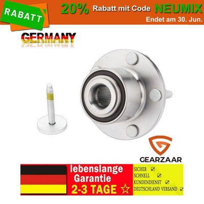 RADNABE RADLAGERSATZ RADLAGER SATZ VORNE FÜR FORD C-MAX 1 07- FOCUS C-MAX 03-07