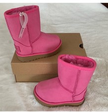 Ugg Classic ll Short Waterproof Boot Sz 6 Toddler Leather Shearling Lined