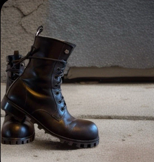 Alexander McQueen — Alexander McQueen Mens Combat Boots size 41 EURO size 9 USA