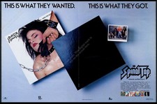 1984 Spinal Tap photo movie & Smell the Glove album release vtg trade print ad