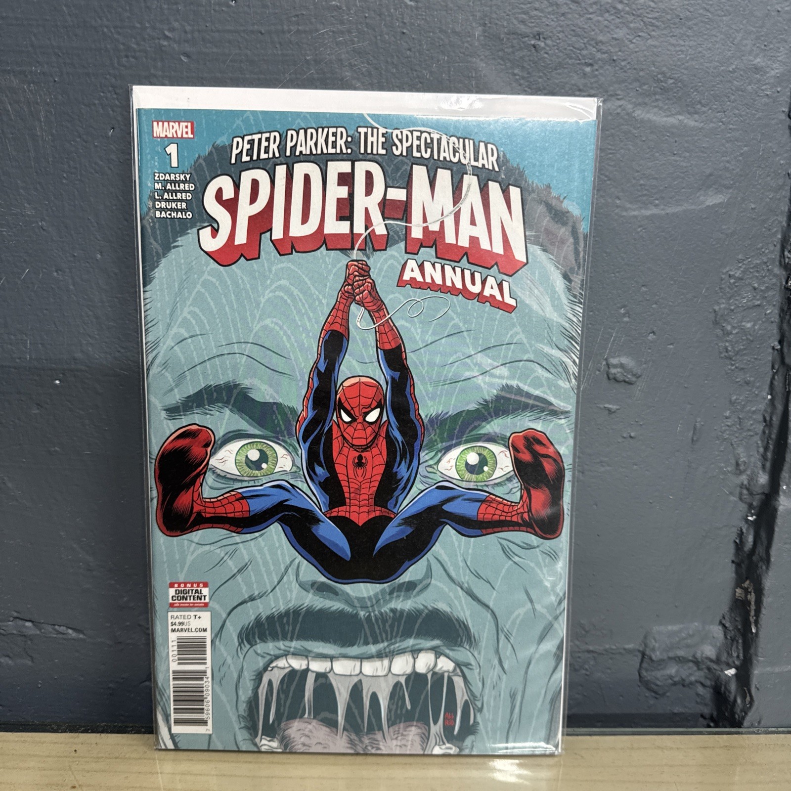 Peter Parker: The Spectacular Spider-Man Annual #1 cover A Marvel Comics