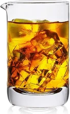 Crystal Cocktail Mixing Glass -20 OZ Premium Bar Stir Glass,Professional Quality