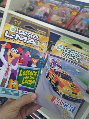 LEAPSTER L-MAX LERNSPIELSYSTEM (Nascar und Buchstaben lose) SEALED!!!)