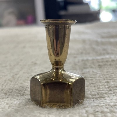 【希少】Hans-Agne Jakobsson キャンドルスタンド 真鍮×ガラス Vintage Solid Brass Hans-Agne Jakobsson Sweden Candle Holder Model