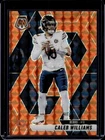 2025 Panini Mosaic Caleb Williams Orange Prizm #/199 Bears
