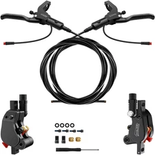 Hydraulic Disc Brakes Set 2-PIN/Power-Off  Electric Scooter/E-Scooter L-L BLACK