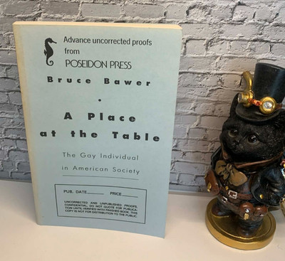 Bruce Bawer A Place at the Table Advance Uncorrected Proof 1993 PB