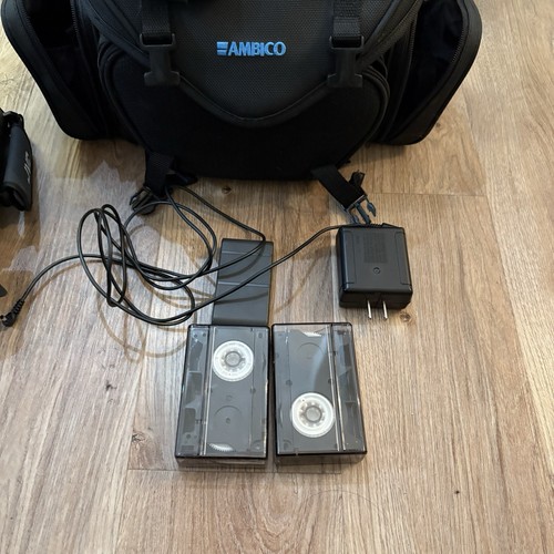 JVC Compact VHS Camcorder GR-AXM230U - Picture 6 of 6