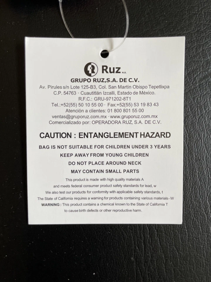 Bolso Bandolera Bolso Cordón No Tejido Doc McStuffins Púrpura NUEVO Foto 3 de 3